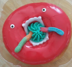 "Bite Me" donut