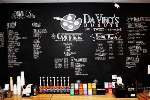 Da Vinci's Menu